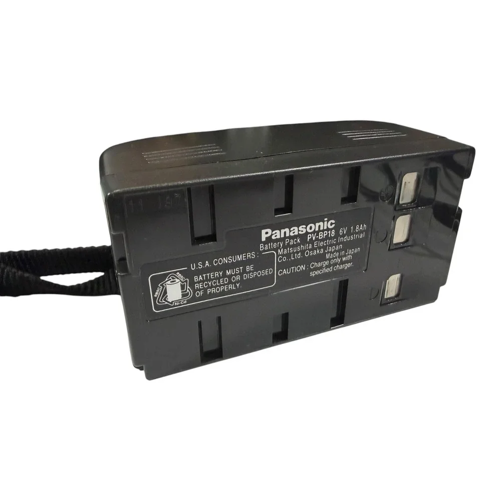 Panasonic Black Palmcorder PV-L658 VHS-C Camcorder Bundle NO CHARGER UNTESTED